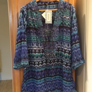 NWT Swim Suit Cover Up Sz M